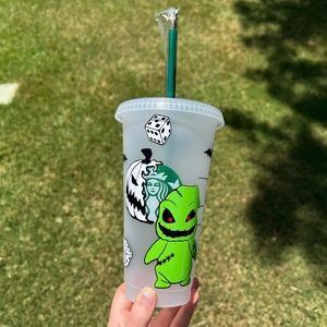 Baby boogie man designed Starbucks reusable venti cold cup
